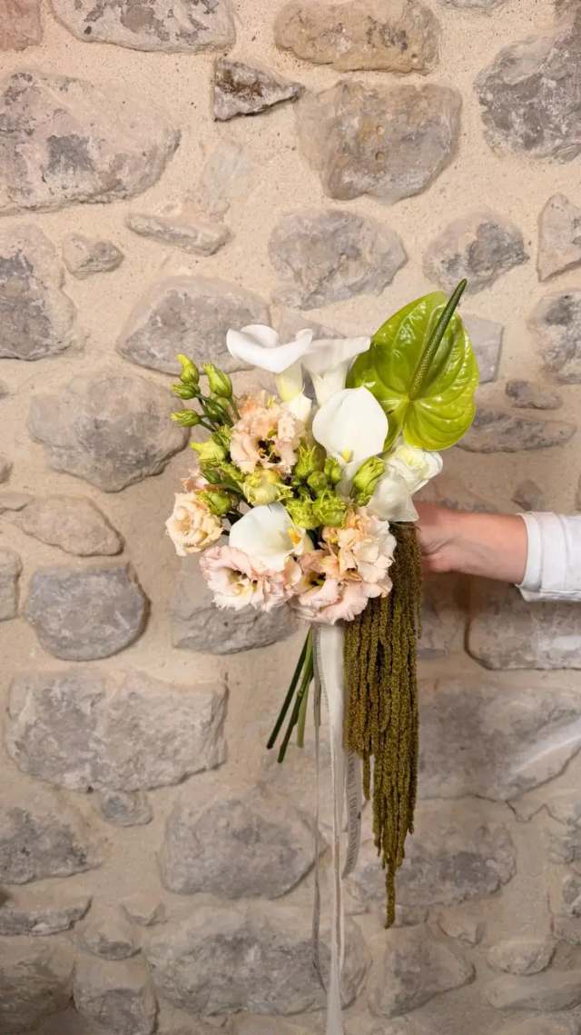 Calas, anturio y lisianthus